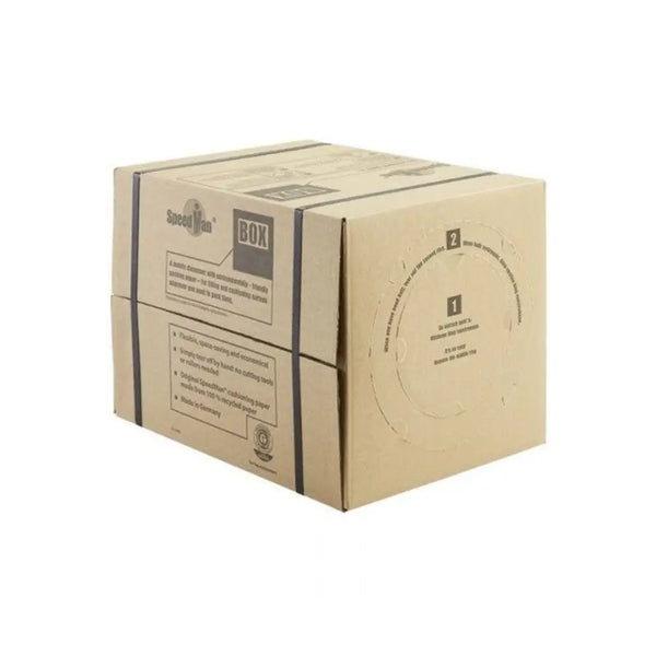 Speedman Paper Void Fill in Dispenser Box 70gsm 390mm x 450mtr Roll Paper Void Fill in a Box Speedman