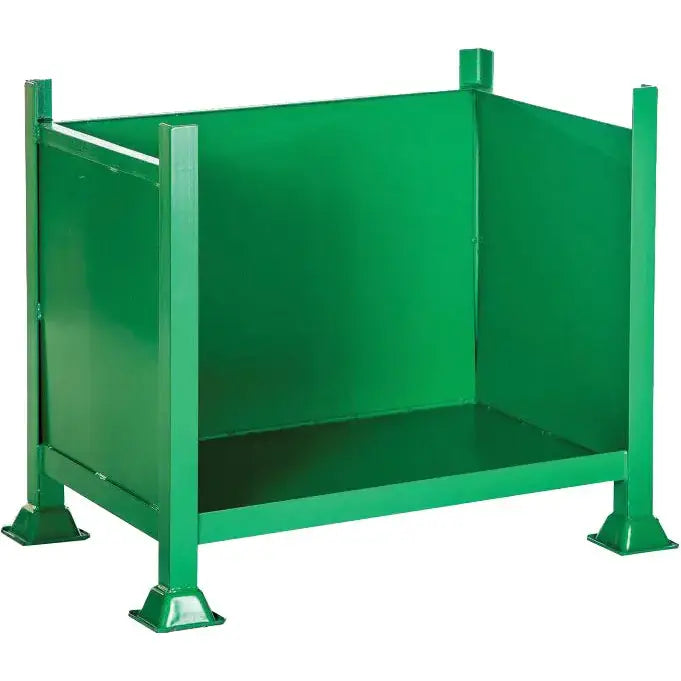 Stackable pallets - open front