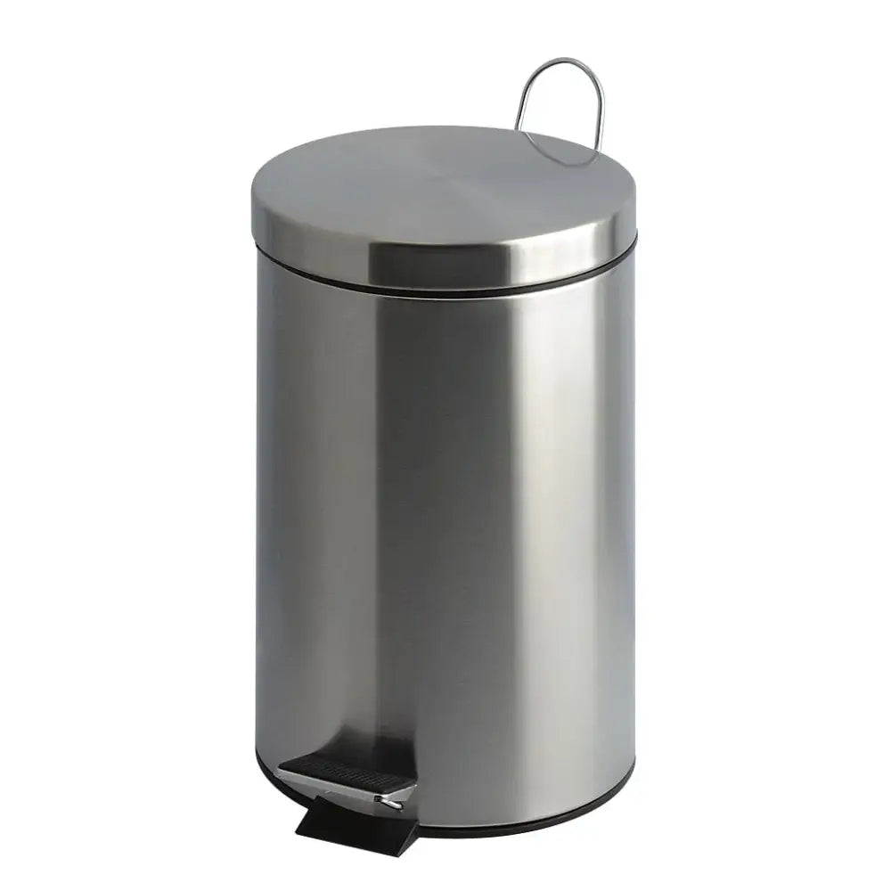 Stainless steel pedal bins