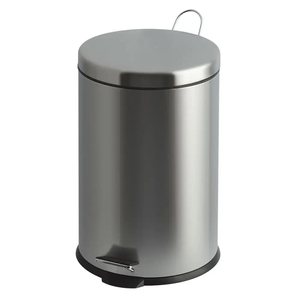 Stainless steel pedal bins