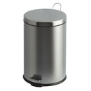 Stainless steel pedal bins