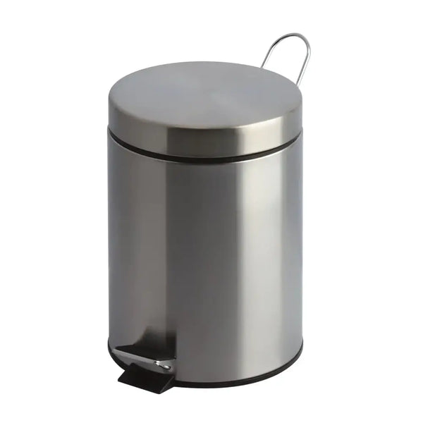 Stainless steel pedal bins