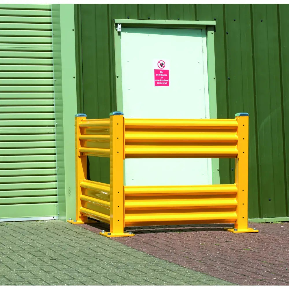 Steel barrier system - barriers