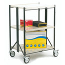 Steel folding trolley