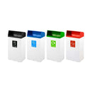 Steel recycling bins