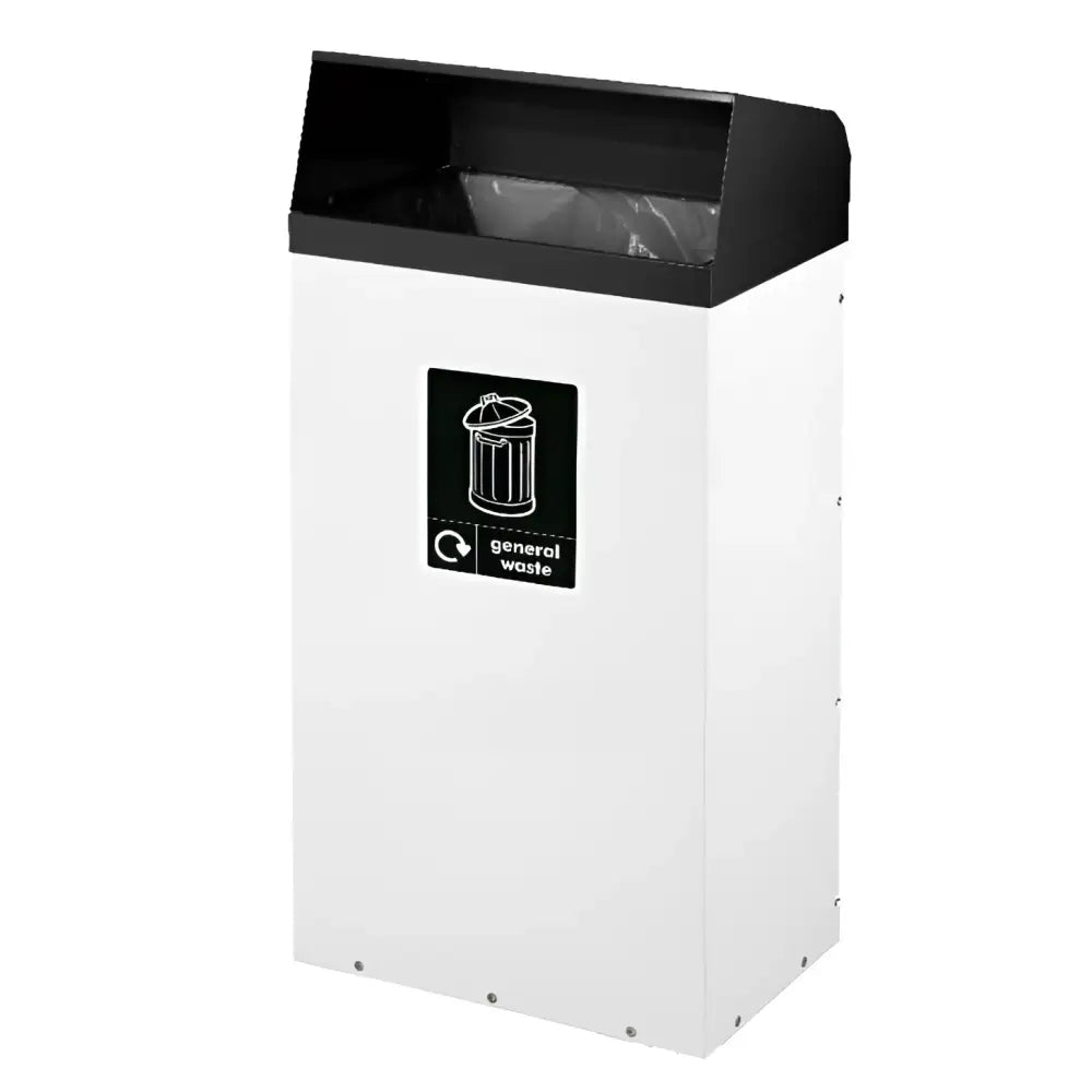 Steel recycling bins