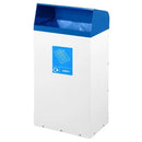 Steel recycling bins