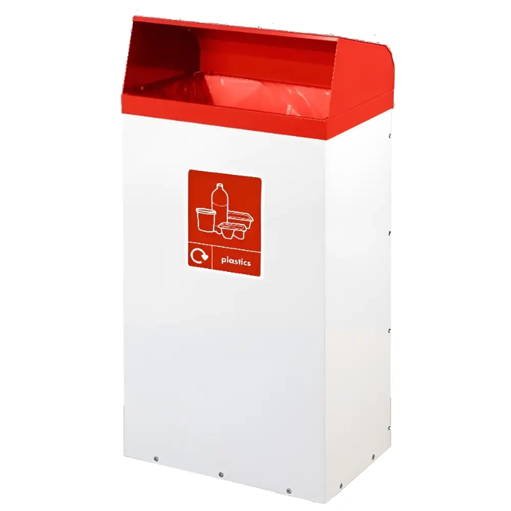 Steel recycling bins