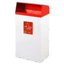 Steel recycling bins