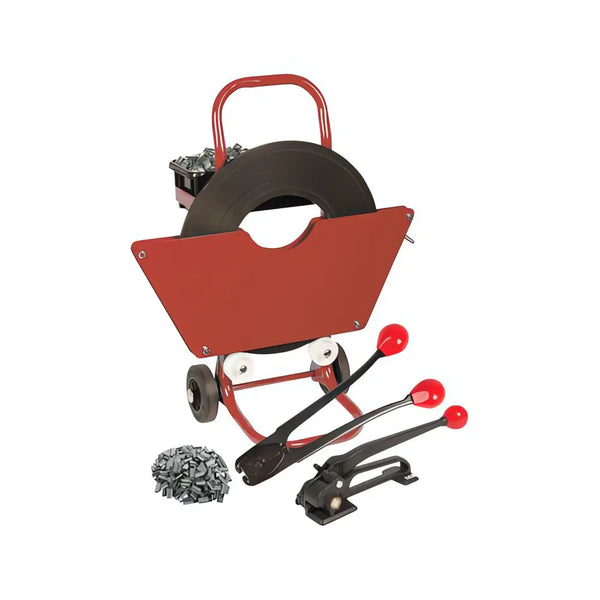 Steel strapping kit 13mm with tensioner and sealer