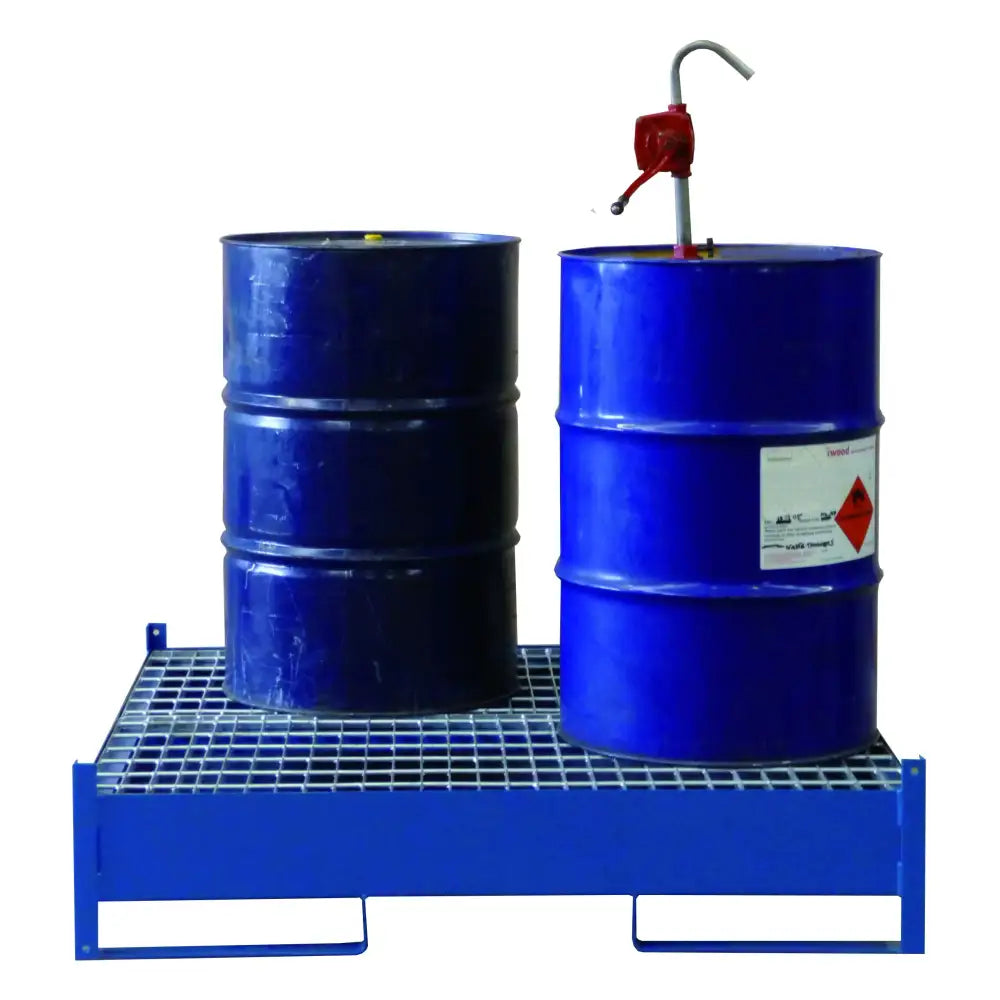 Sump drum storage pallets