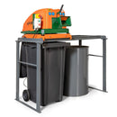Sweed ce 450 ddx steel and plastic pallet strapping chopper