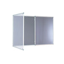 Tamperproof felt noticeboards