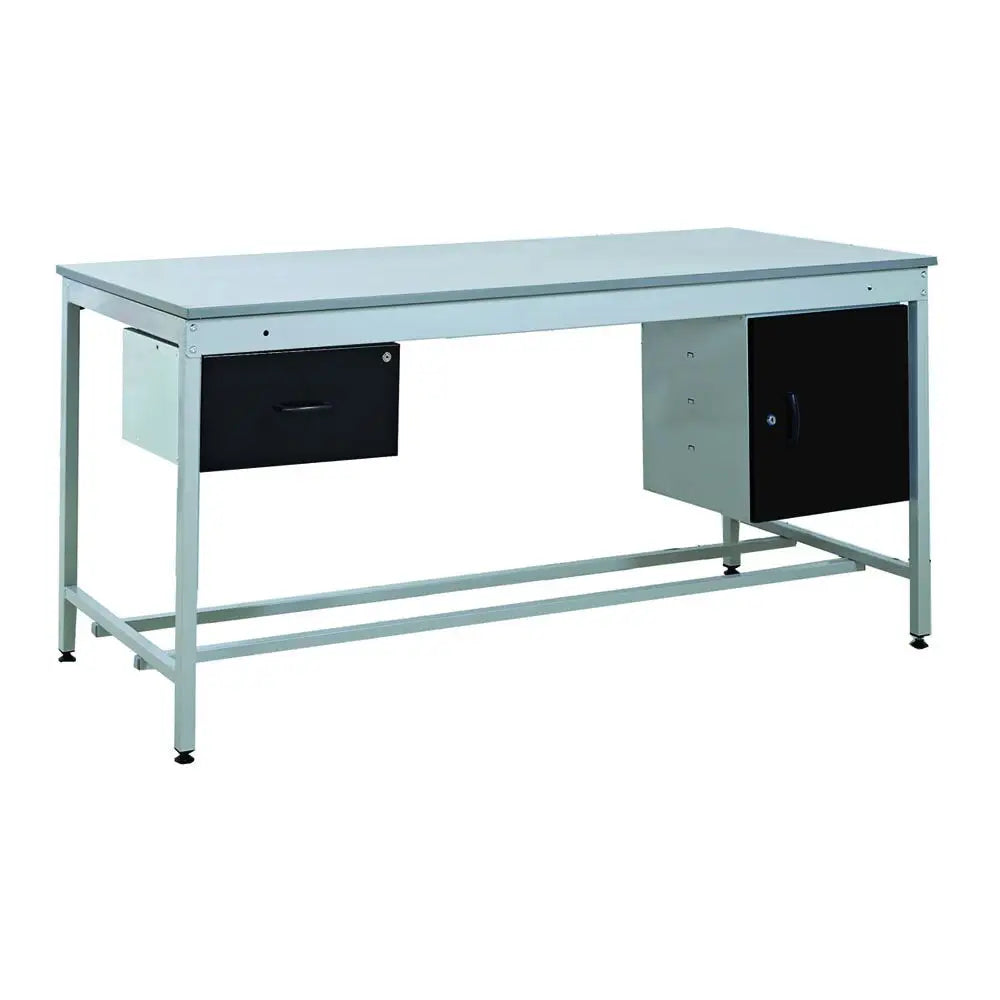 Taurus utility workbench with single drawer & cupboard