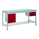 Taurus utility workbench with triple drawer & single