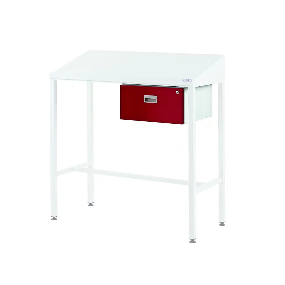 Team leader workstation with single drawer