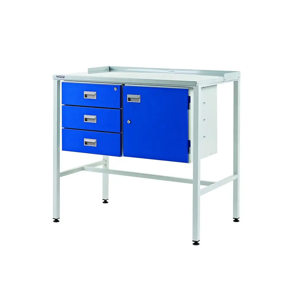 Team leader workstations with triple drawer & cupboard