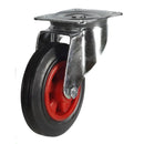 Top plate medium duty castors