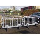 Traffic line crowd barrier - hdpe