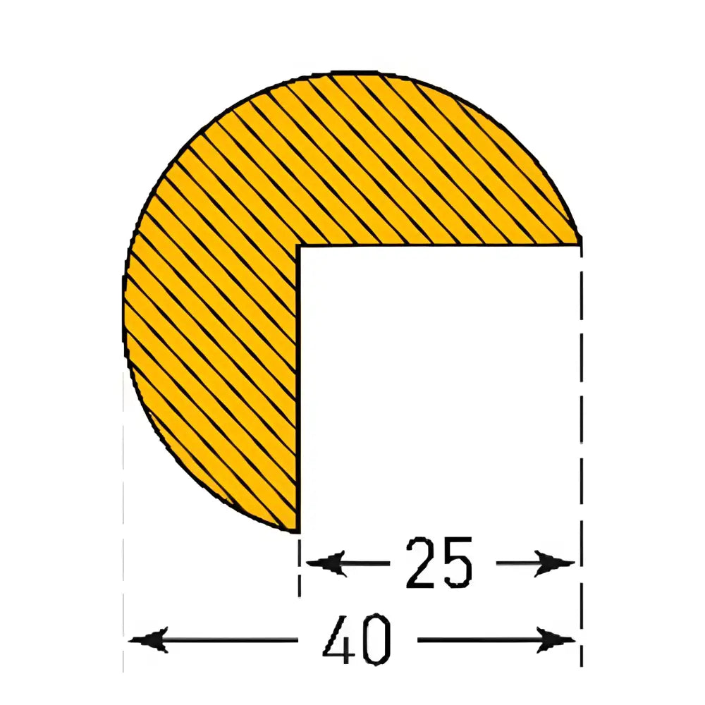 Traffic line - impact protection