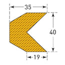 Traffic line - impact protection