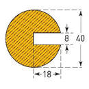 Traffic line - impact protection