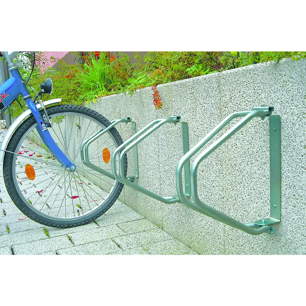 Traffic line - wall mounted bicycle rack
