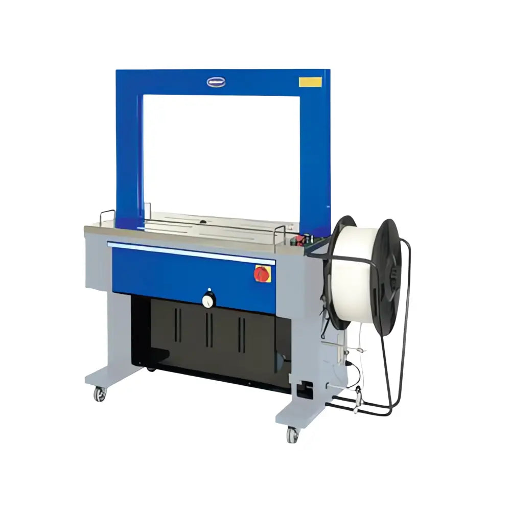 Trs 600-12 optimax automatic arch type box strapping machine