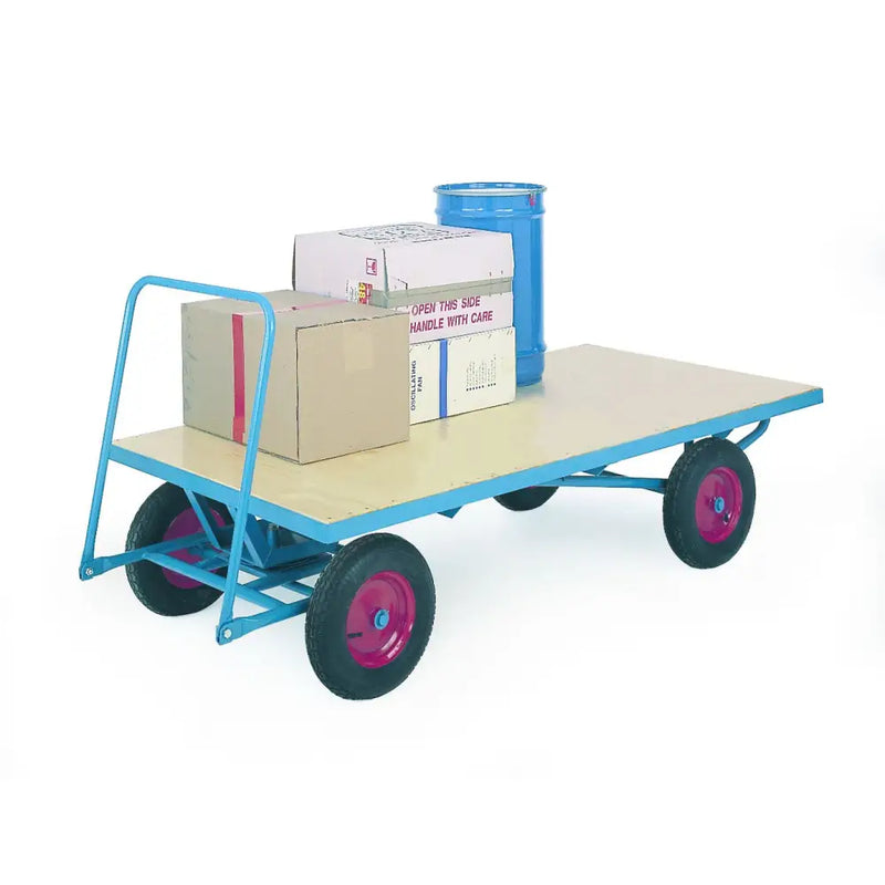 Two wheel ackerman trucks