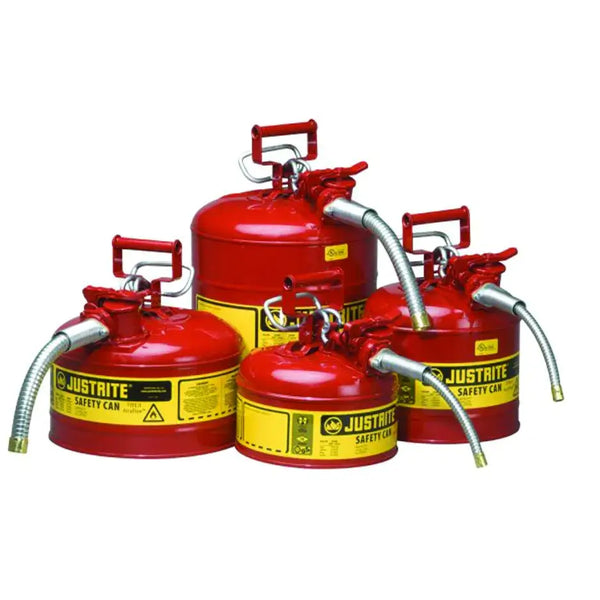 Type ii accuflow steel cans