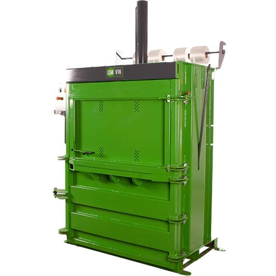 LSM V16 Mini Mill Size Cardboard And Waste Baler  LSM   