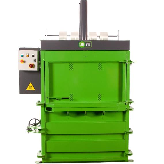 LSM V16 Mini Mill Size Cardboard And Waste Baler  LSM   