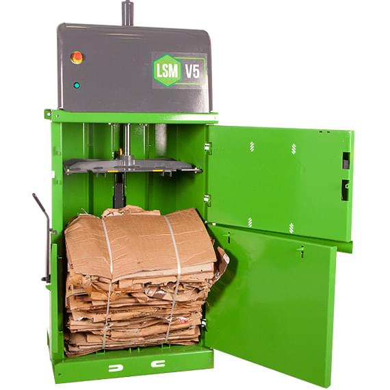 LSM V5 Small  Cardboard And Waste Baler  LSM   