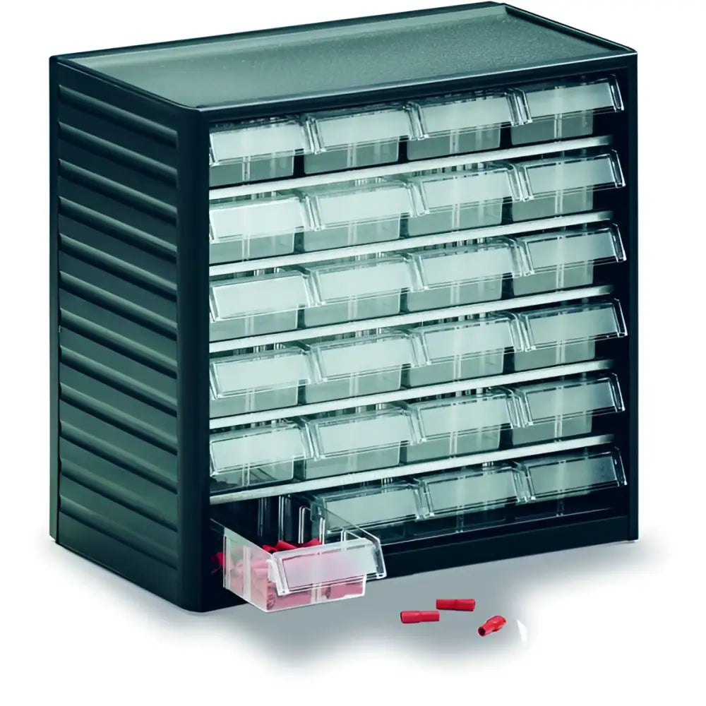 Visible storage cabinets