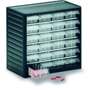 Visible storage cabinets