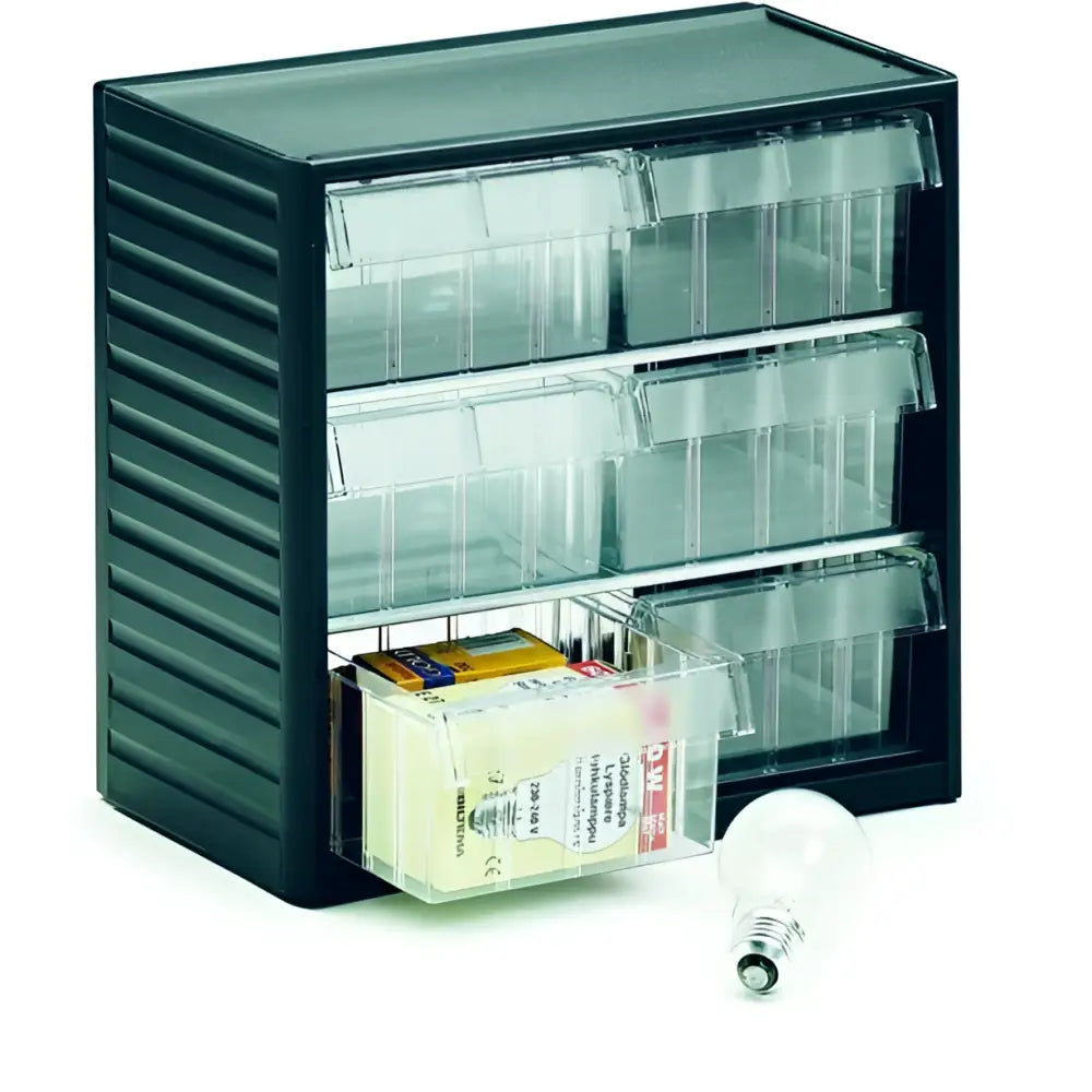 Visible storage cabinets