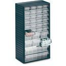 Visible storage cabinets