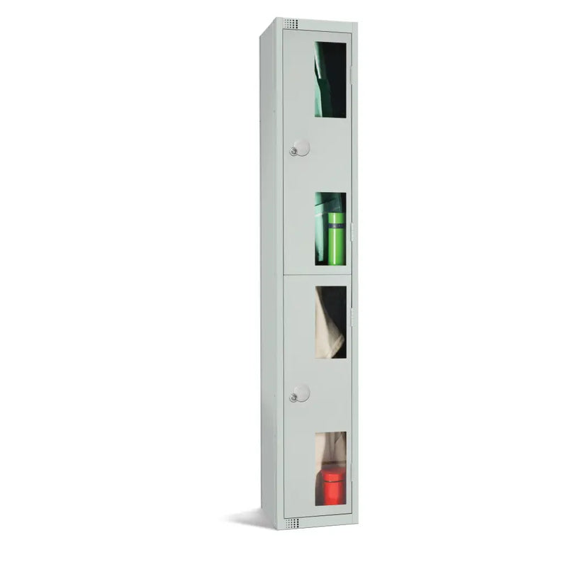 Vision panel lockers