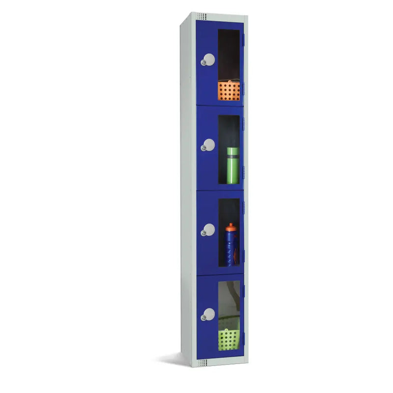 Vision panel lockers