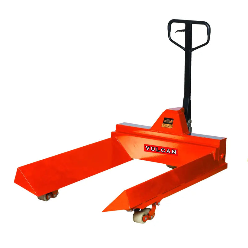 Vulcan reel handling pallet trucks
