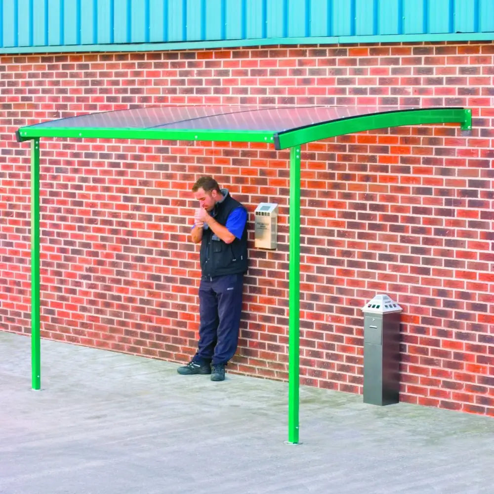 Wall mounted shelters