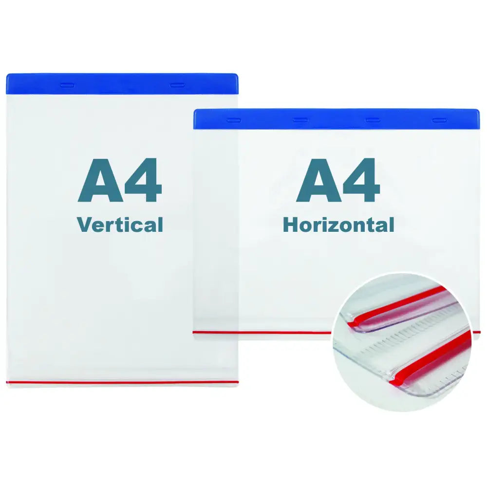 Weather resistant document pockets