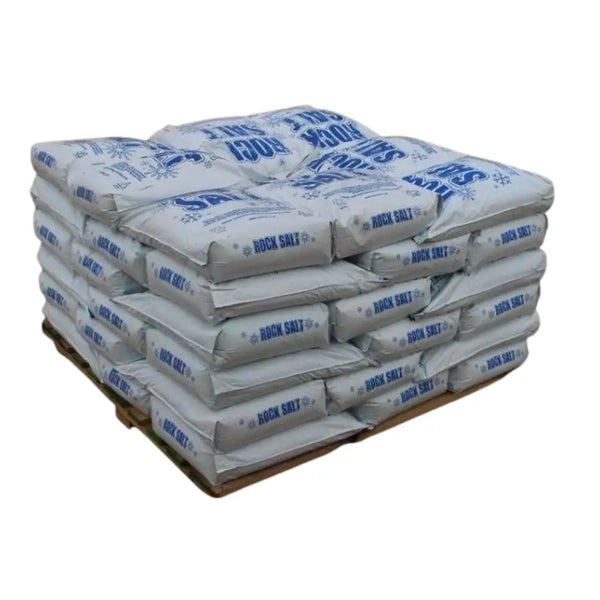 White de-icing salt 50 mini bags of 20kg