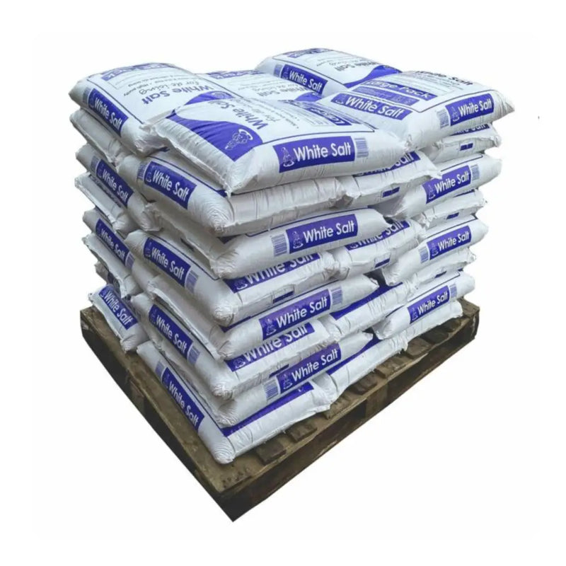 White de-icing salt 50 mini bags of 20kg