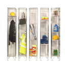 Wire mesh lockers