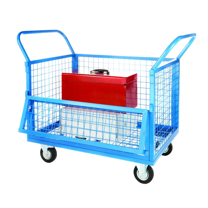 Wire mesh truck