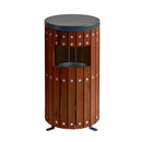 Wood effect bins