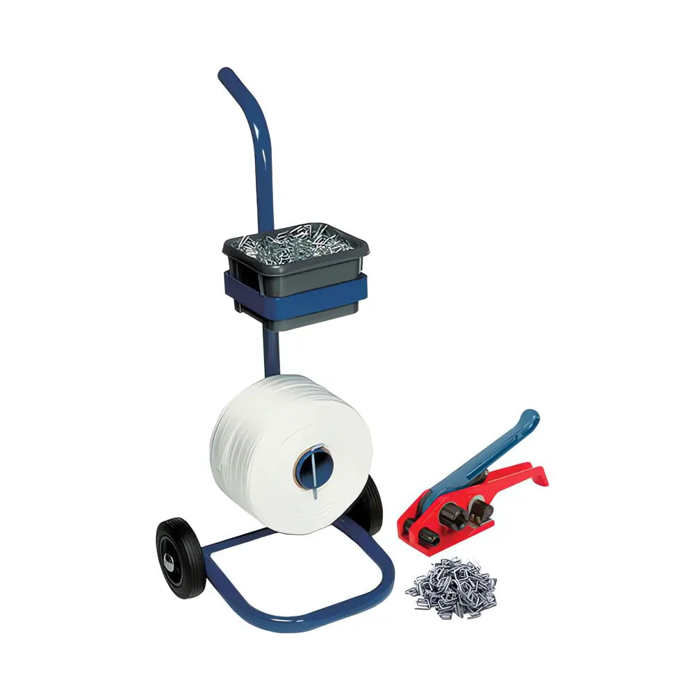 Woven cord polyester 16mm pallet strapping kit