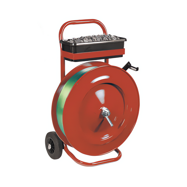 Safeguard Strapping Dispenser Trolley for PET Strapping on a 406mm Core PET Strapping Tools Seals & Buckles Safeguard®   