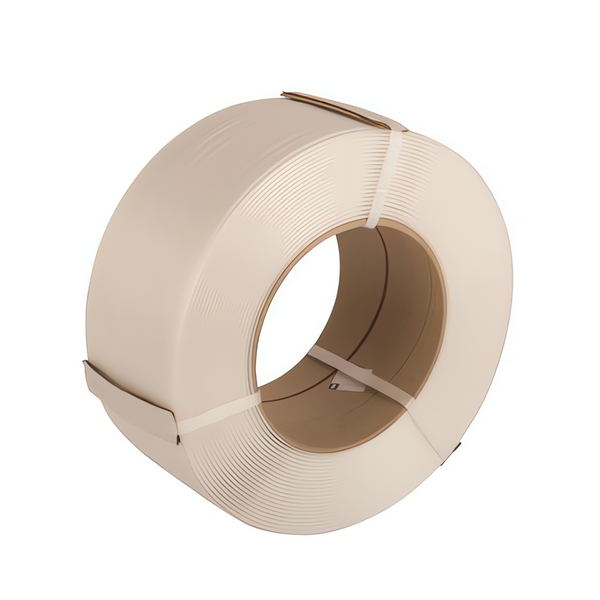 12mm x 2,500m White Machine Strapping (Larger Core) 145kg break strain. 2 Roll Pack Machine Strapping Rolls Safeguard   